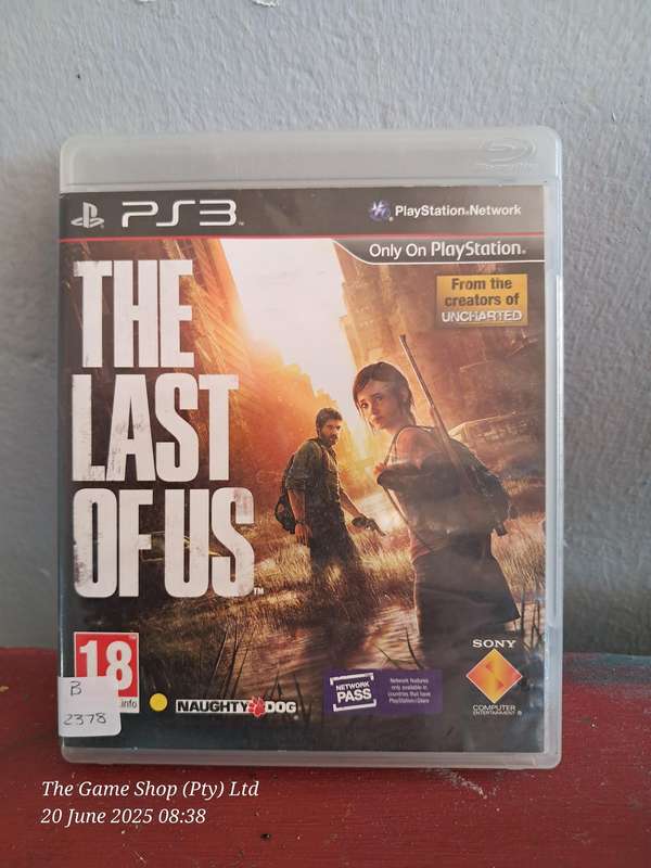PS3 The Last of Us - No Manual