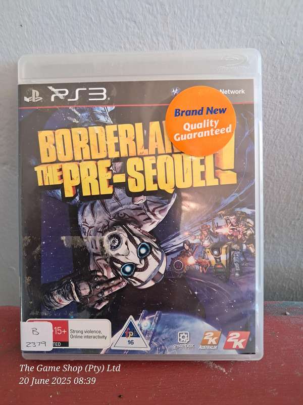 PS3 Borderlands : the Pre-Sequel - CIB