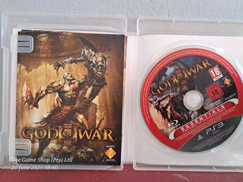 PS3 God of War 3 (Essential) - CIB