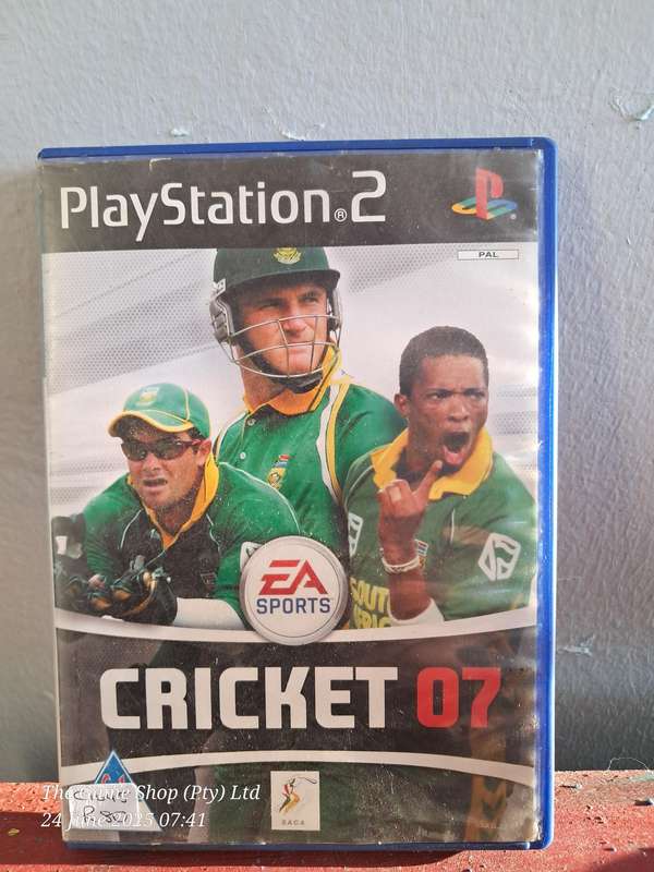 PS2 CRICKET 07 - NO MANUAL