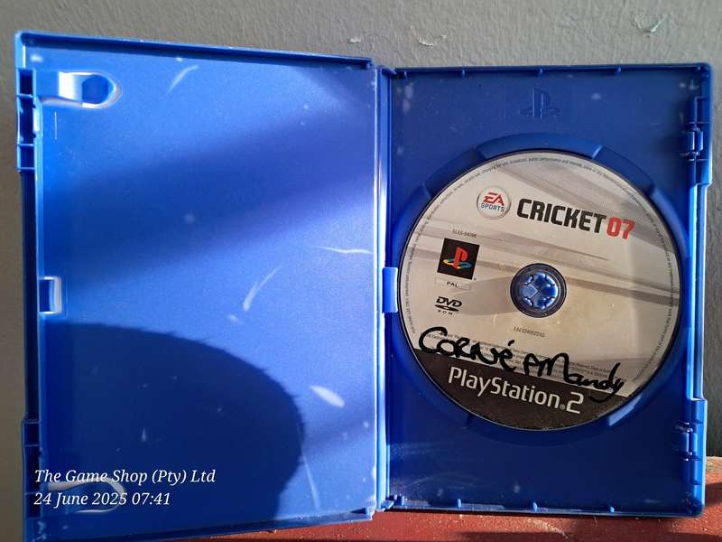 PS2 CRICKET 07 - NO MANUAL