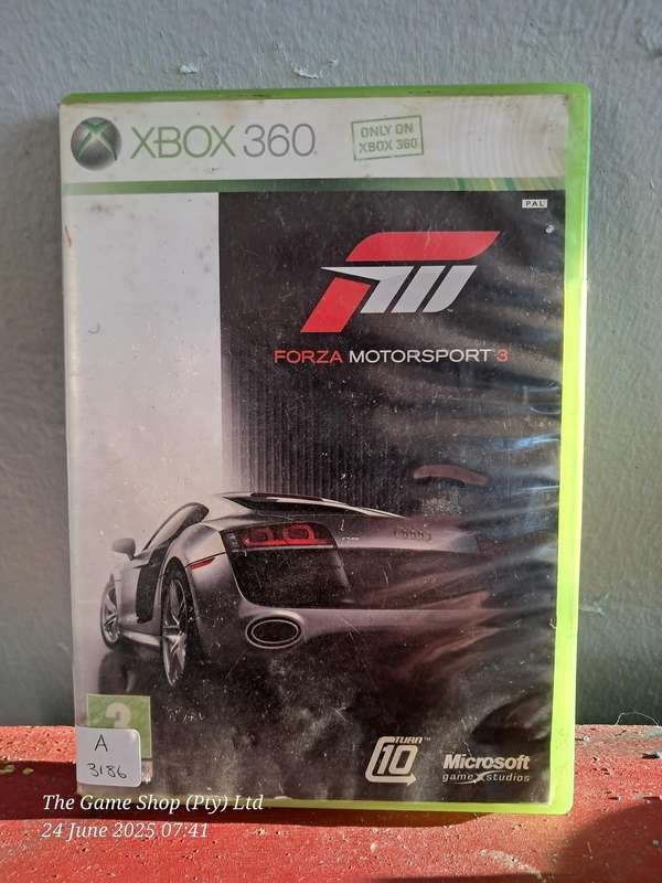 XBOX 360 FORZA MOTORSPORT 3 - CIB