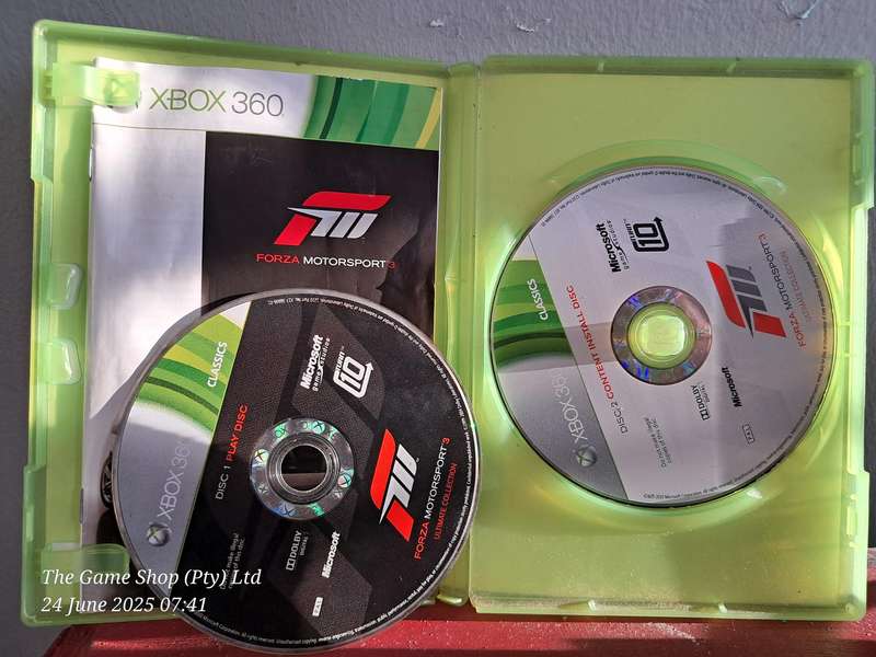 XBOX 360 FORZA MOTORSPORT 3 - CIB