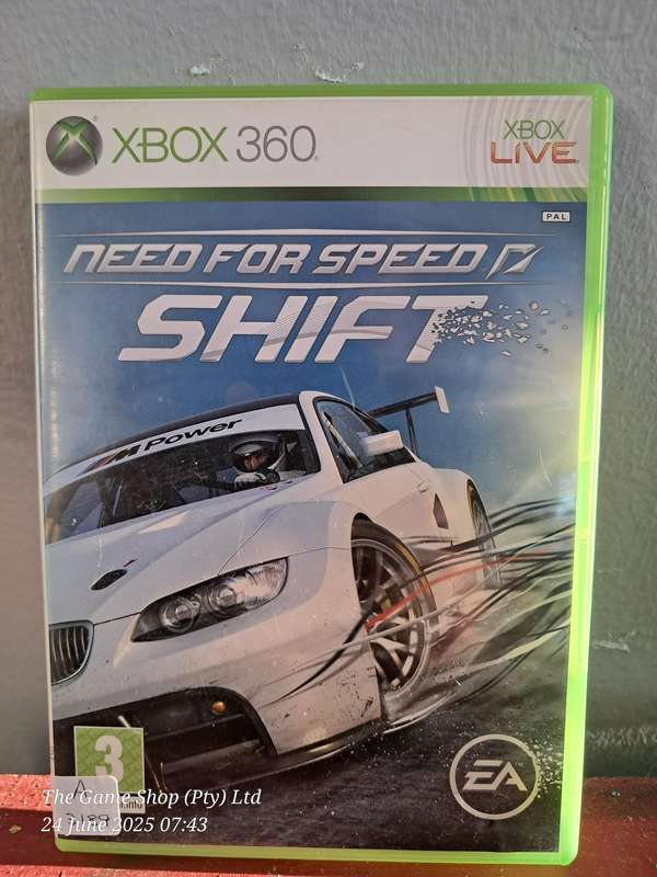 XBOX 360 SPEED FOR SPEED : SHIFT - NO MANUAL