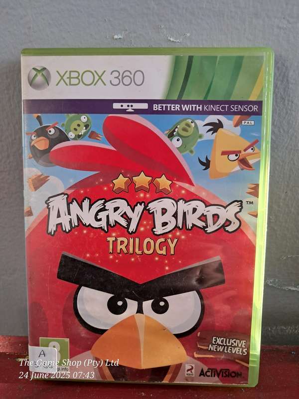 Xbox 360 Angry Birds Trilogy - CIB