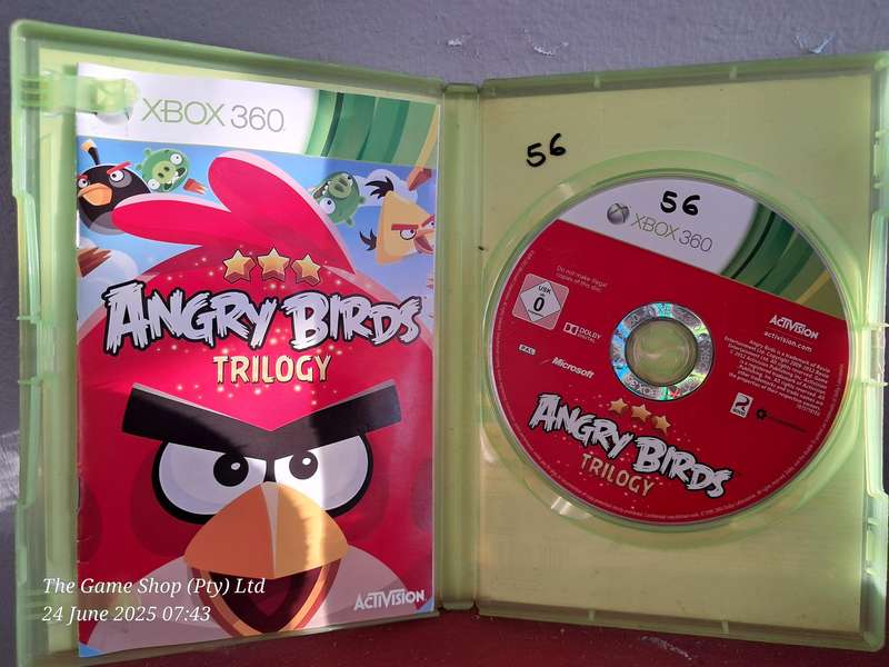 Xbox 360 Angry Birds Trilogy - CIB