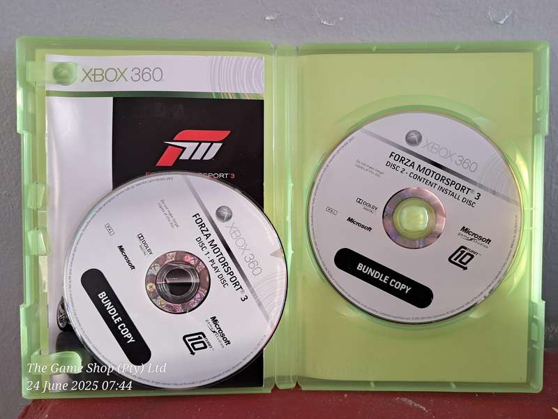 Xbox 360 Forza Motorsport 3 - (Bundle copy) - CIB