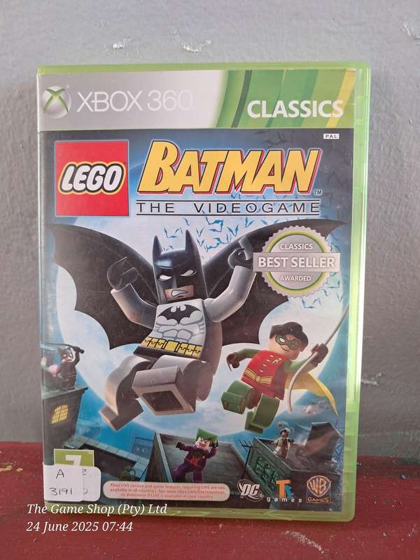 Xbox 360 Lego Batman : the Videogame - No Manual