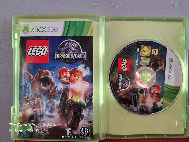 Xbox 360 Lrgo Jurassic World - CIB