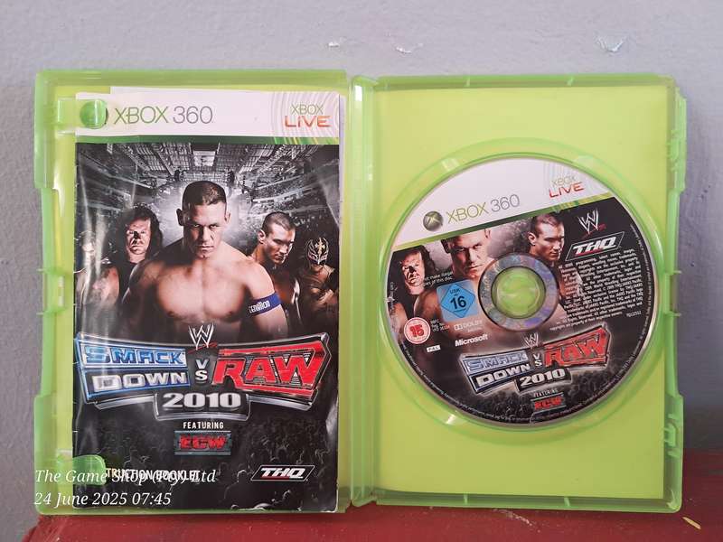 Xbox Smackdown vs Raw 2010 - CIB