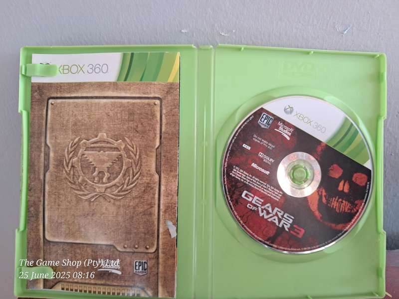Xbox 360 Gears of War 3 - CIB