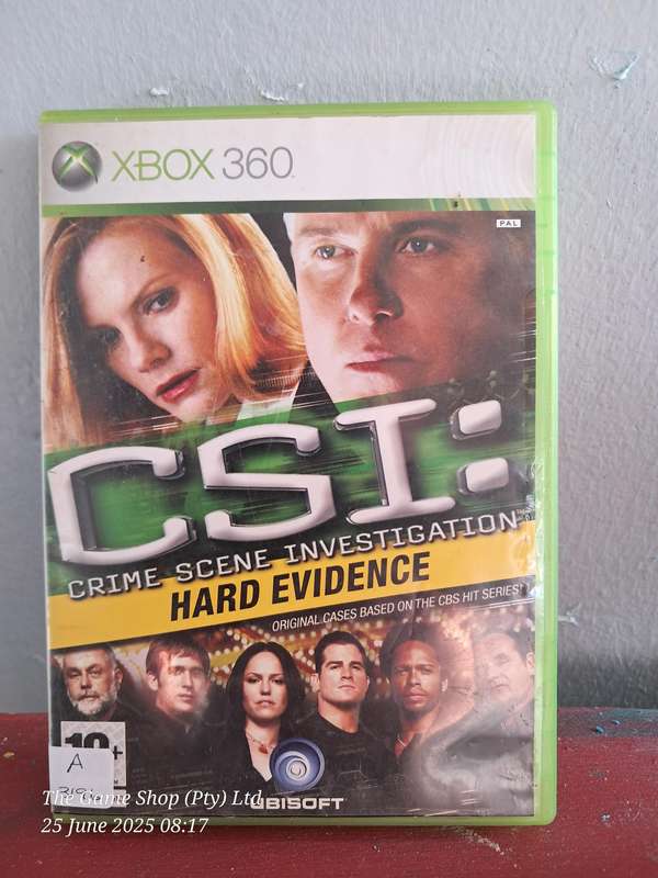 XBox360 CSI : Hard Evidence - CIB