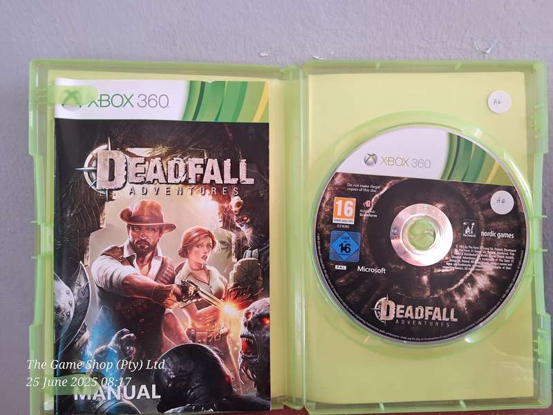 XB360 Deadfall Adventures - CIB