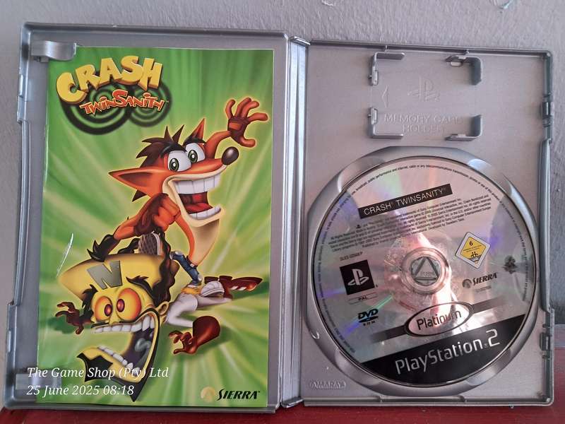 PS2 Crash : Twinsanity (Platinum) - CIB