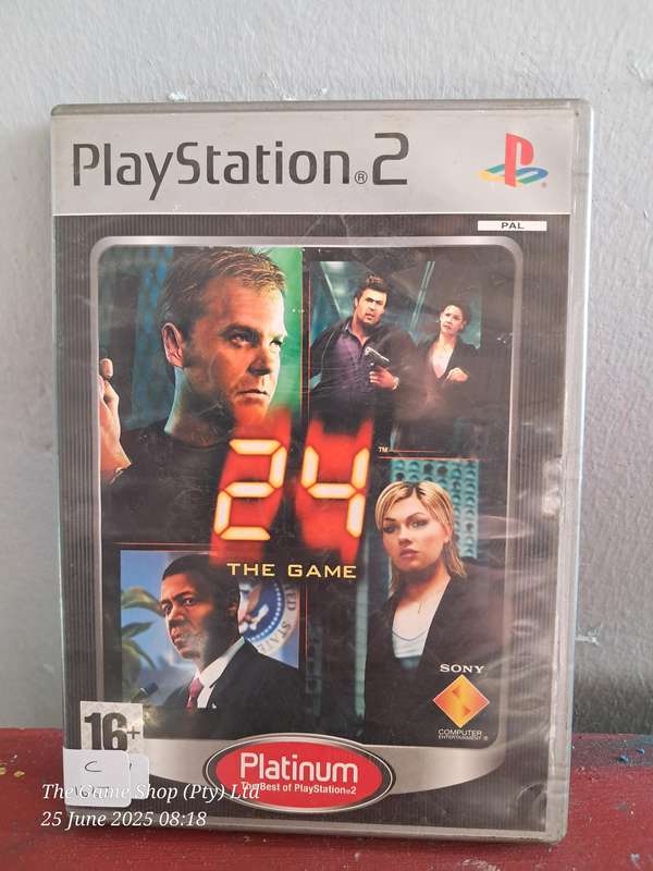 PS2  24: the Game - No Manual