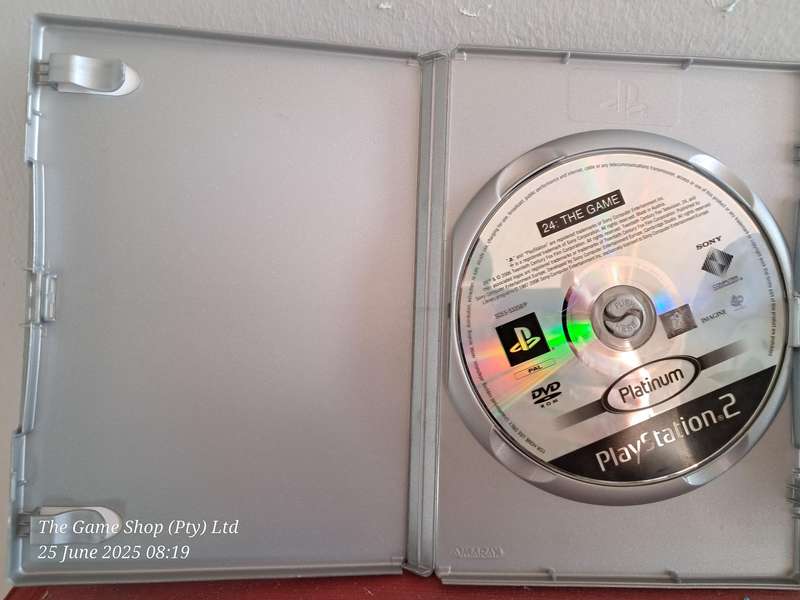 PS2  24: the Game - No Manual