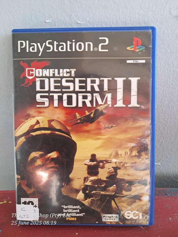PS2 Conflict Desert Storm II - CIB