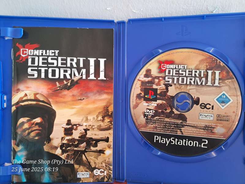 PS2 Conflict Desert Storm II - CIB