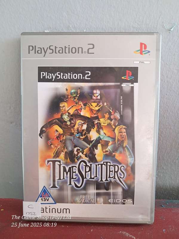 PS2 Time Splitters (Platinum) - CIB