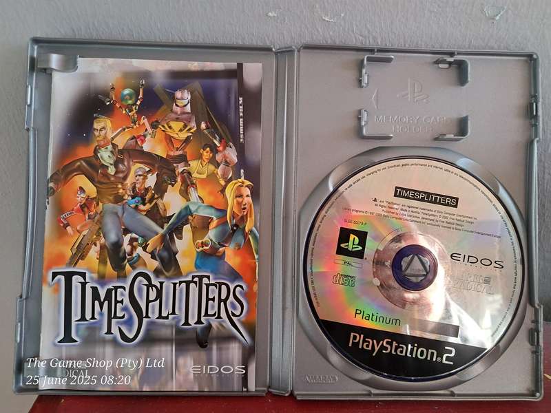 PS2 Time Splitters (Platinum) - CIB