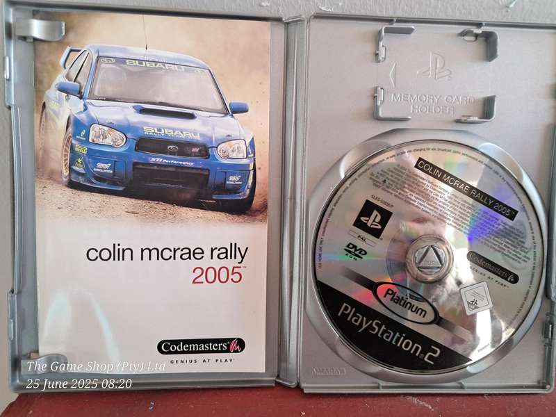 PS2 Colin McRae Rally 2005 - CIB