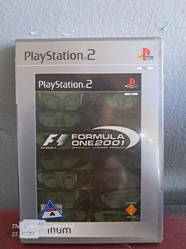 PS2 FORMULA ONE 2001 (PLATINUM) - CIB