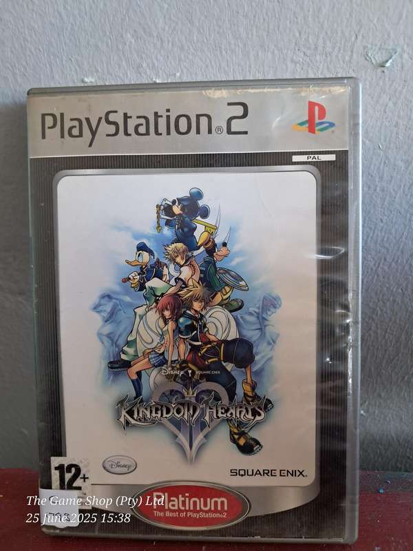 PS2 KINGDOM HEARTS (PLATINUM) - NO MANUAL