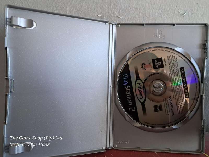 PS2 KINGDOM HEARTS (PLATINUM) - NO MANUAL
