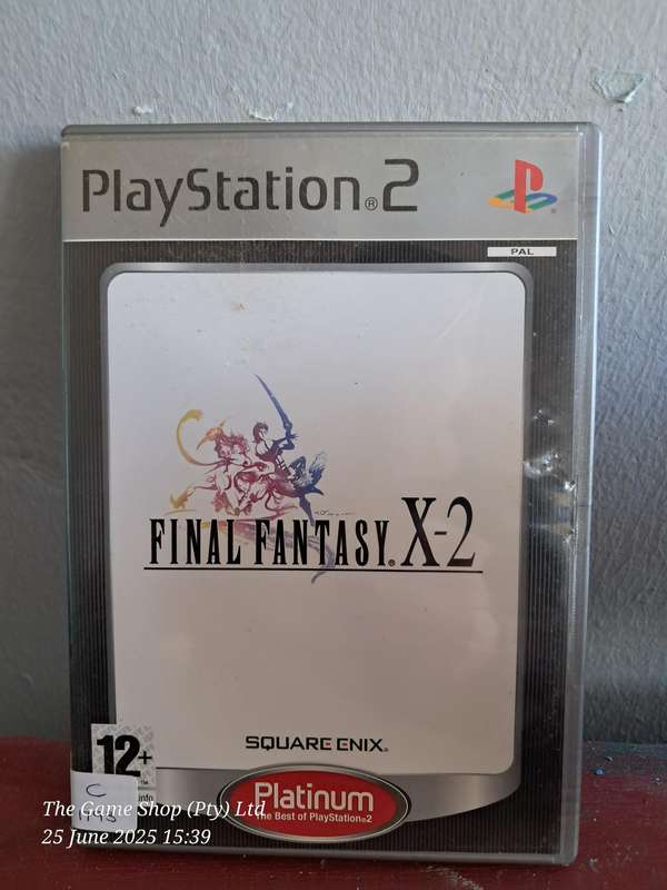 PS2 FINAL FANTASY X-2 (PLATINUM) -CIB