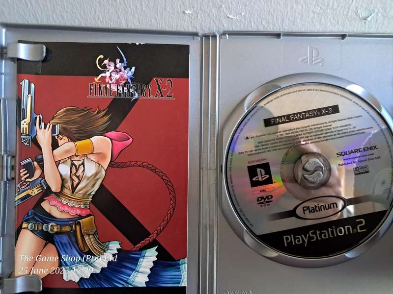 PS2 FINAL FANTASY X-2 (PLATINUM) -CIB