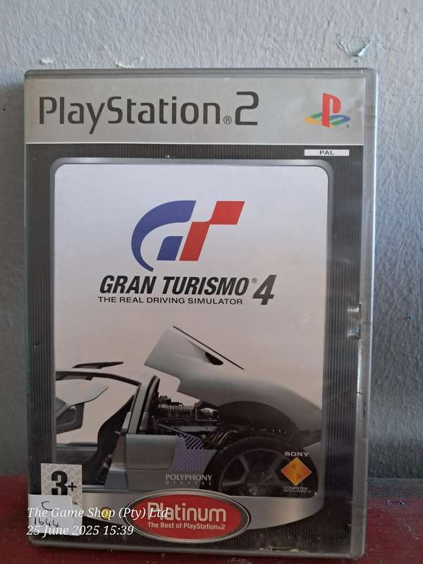 PS2 GRAN TURSIMSO 4 (PLATINUM) - CIB