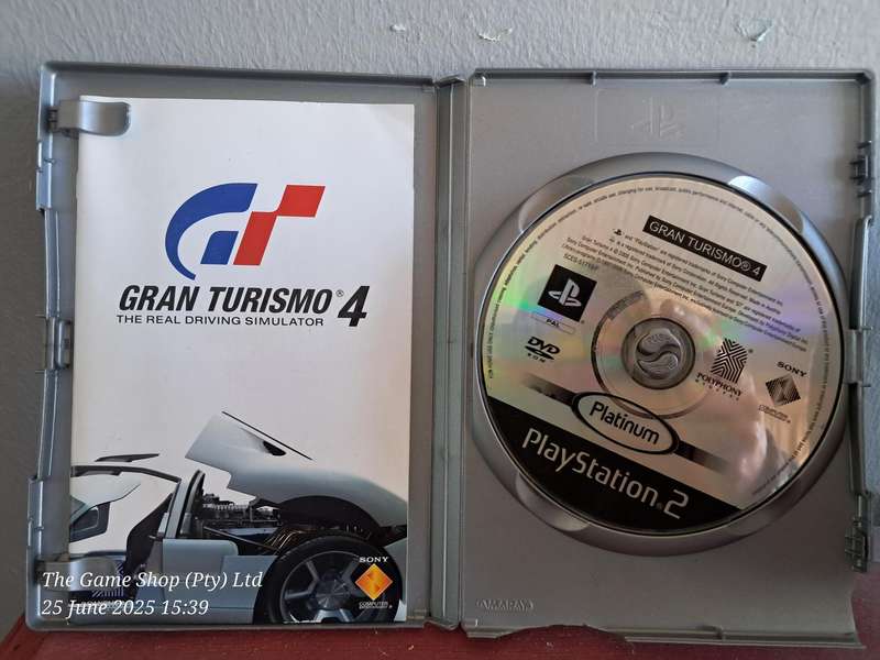 PS2 GRAN TURSIMSO 4 (PLATINUM) - CIB