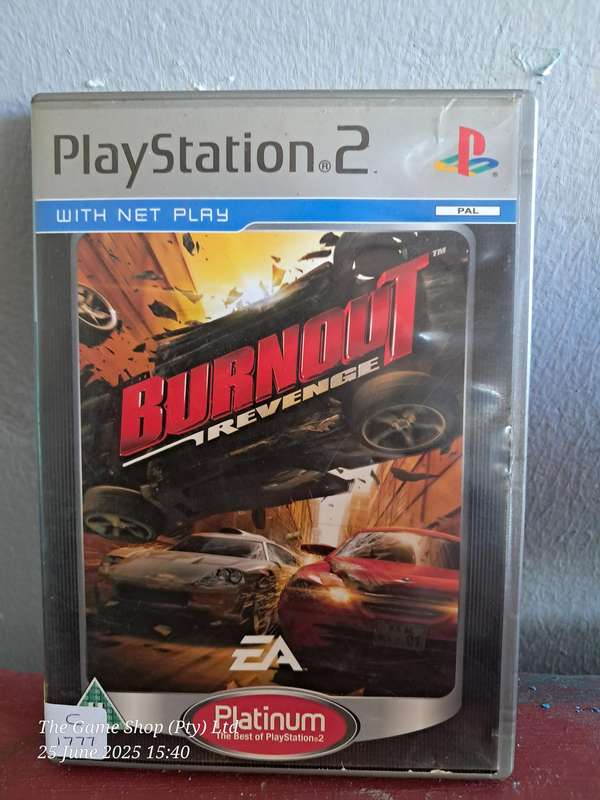 PS2 Burnout Revenge (Platinum) - CIB