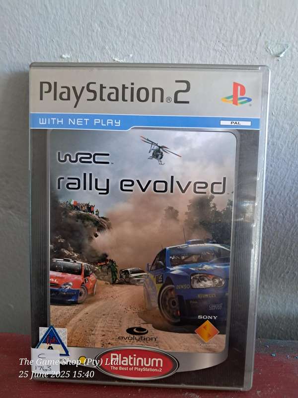 PS2 WRC RALLY EVOLVED (PLATINUM) CIB