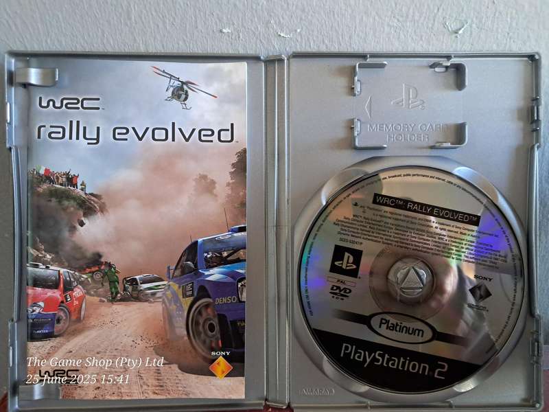 PS2 WRC RALLY EVOLVED (PLATINUM) CIB