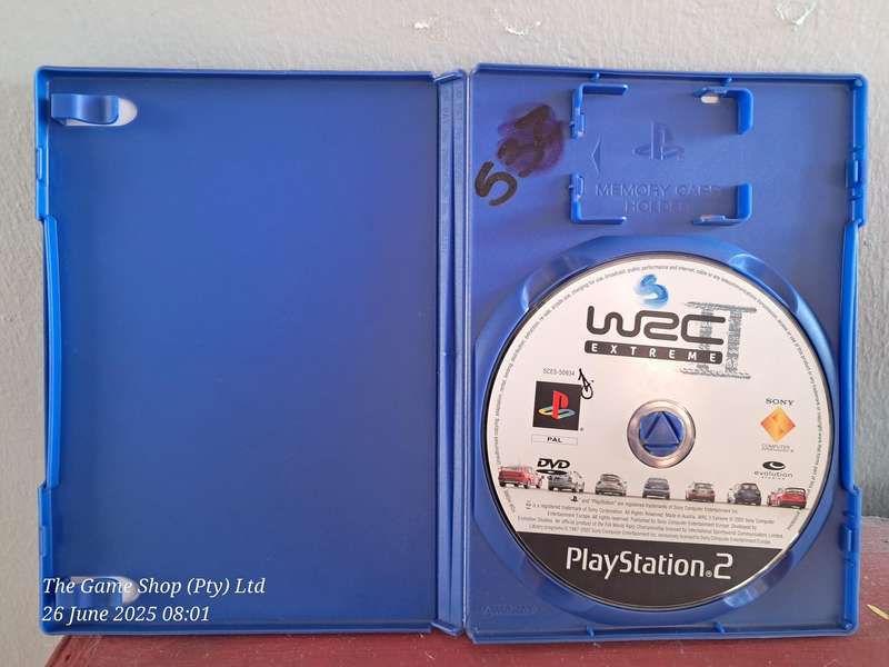 PS2 WRC II EXTREME - NO MANUAL