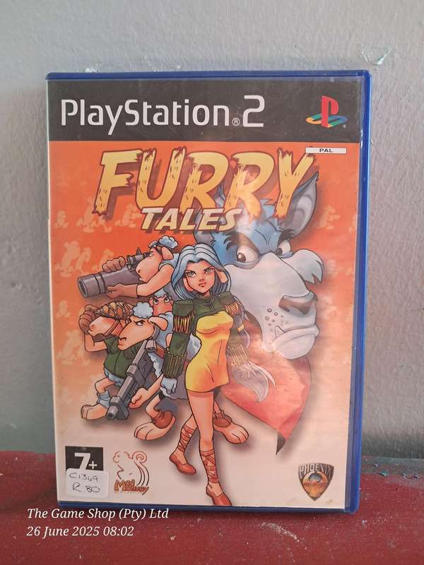 PS2 FURRY TALES - NO MANUAL
