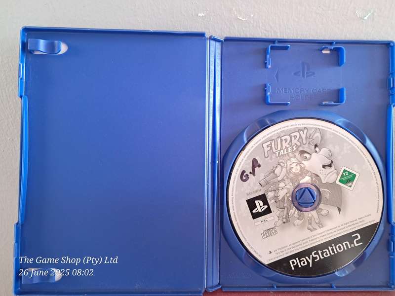 PS2 FURRY TALES - NO MANUAL