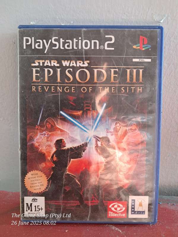 PS2 STAR WARS EPISODE III : REVENGE OF THE SITH - CIB