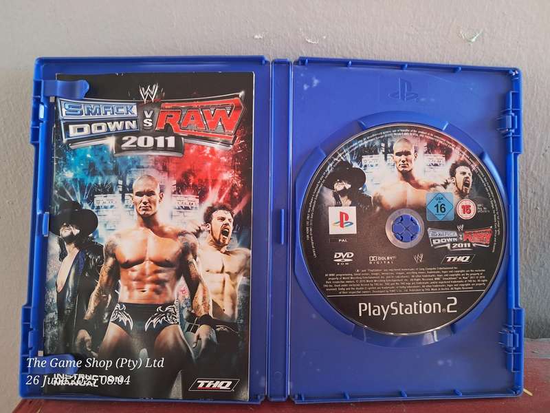 PS2 SMACKDOWN VS RAW 2011 - CIB