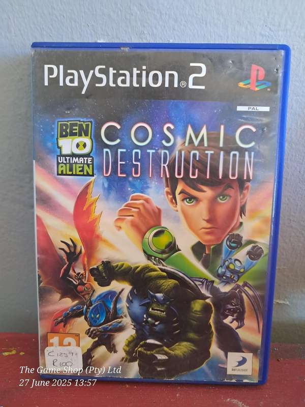 PS2 BEN 10 COSMIC DESTRUCTION - CIB
