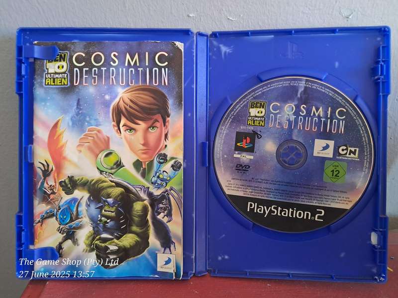 PS2 BEN 10 COSMIC DESTRUCTION - CIB
