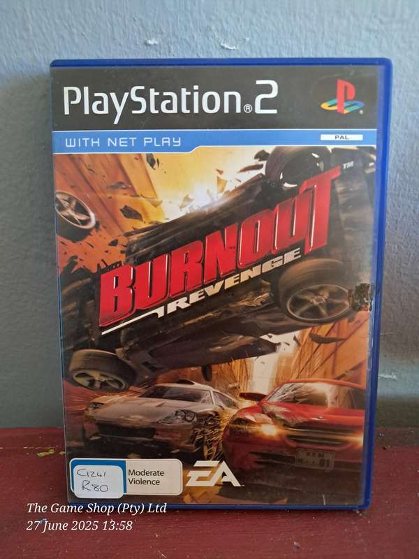 PS2 BURNOUT REVENGE - CIB
