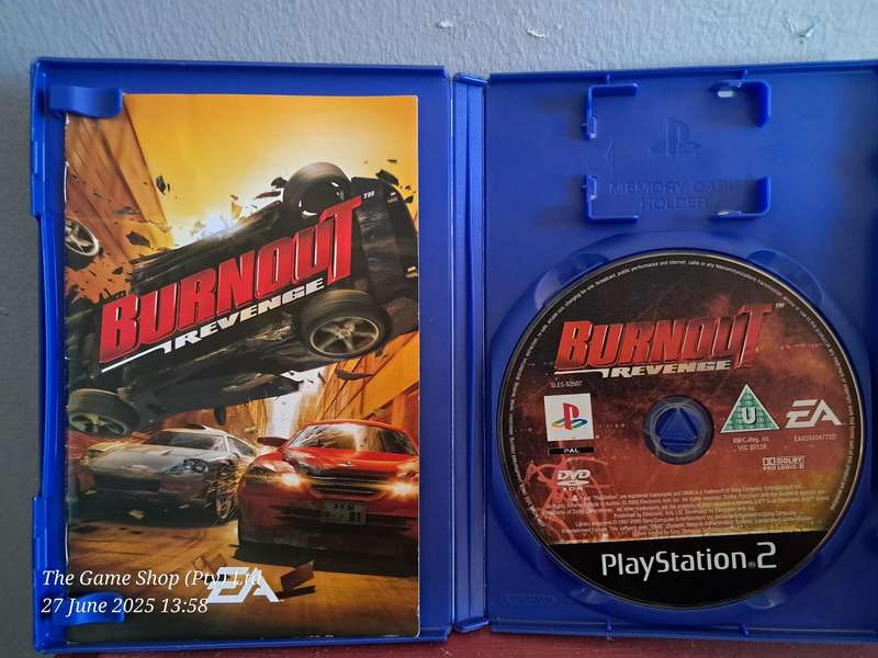 PS2 BURNOUT REVENGE - CIB