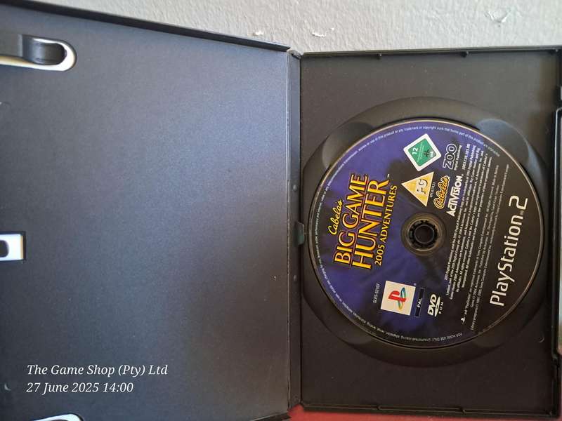 PS2 Cabela Big Game Hunter 2005 - No Manual