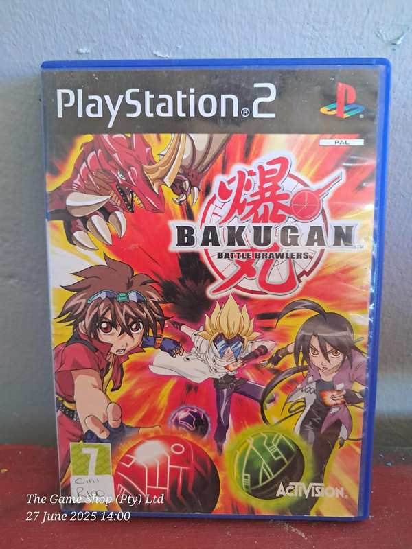 PS2 Bakugan Battle Brawlers - No Manual