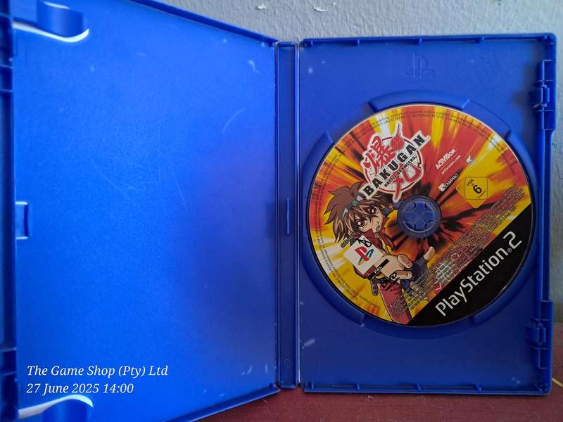 PS2 Bakugan Battle Brawlers - No Manual