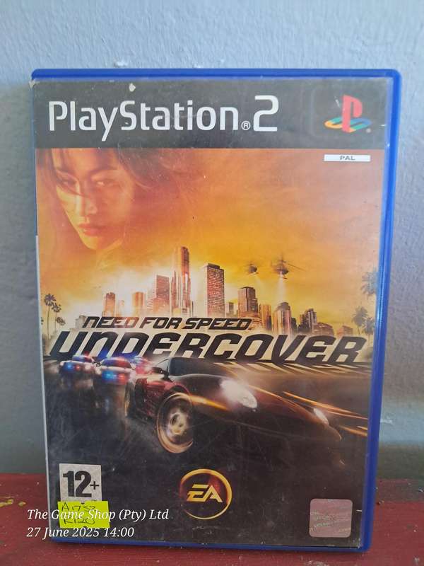 PS2 Need for Speed : Undercover - no Manual