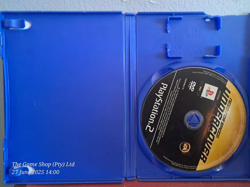 PS2 Need for Speed : Undercover - no Manual