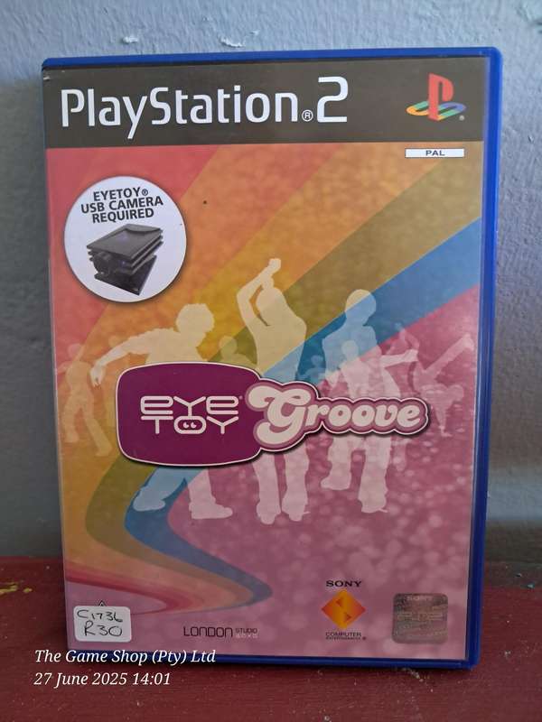 PS2 EYE TOY GROOVE - CIB